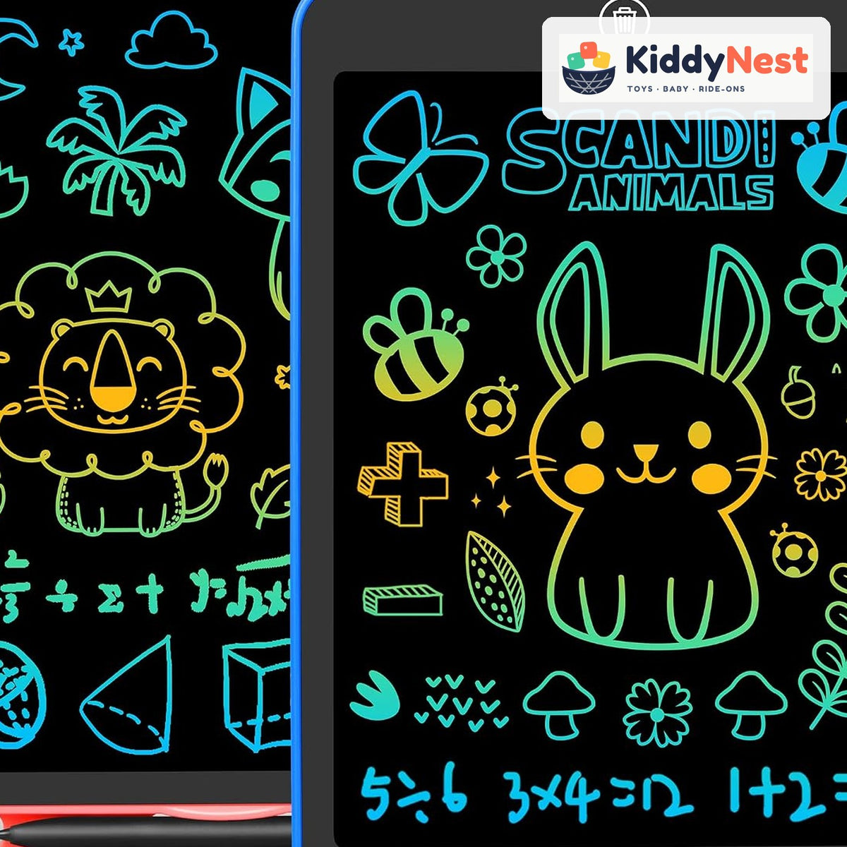 LCD Drawing Tablets 2-Pack - KiddyNest